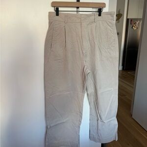 Everlane Women’s Way-High / Wide-Leg Crop Drape